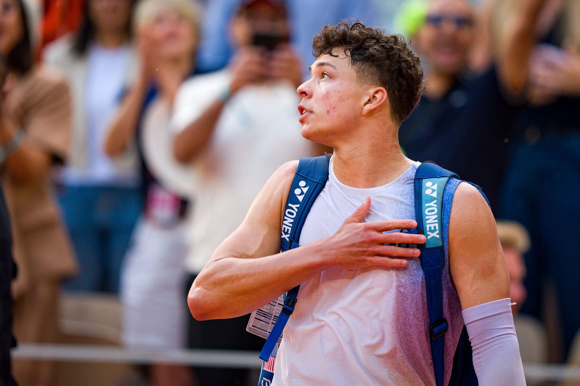 Shelton at the 2025 French Open - Day Eight - (Source: Getty)
